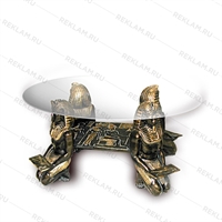 Стол стеклянный Фараоны - фото 7313