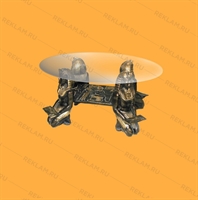 Стол стеклянный Фараоны - фото 7314