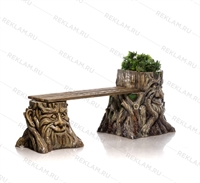 Декоративная скамейка