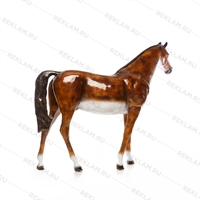 Ростовая фигура Лошадь бурая, пластик, 235 x 190 см. - фото 7357 Ростовая фигура Лошадь бурая, пластик, 235 x 190 см. - фото 7357