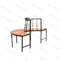 Уличные кованные скамейки