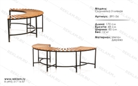 Скамейка кованая