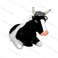 ростовая фигура коровы из стеклопластика