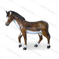 рекламная фигура лошади из пластика