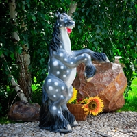 рекламная фигура лошади из стеклопластика