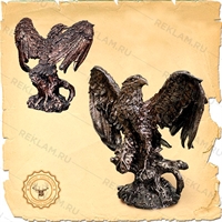 бронзовая фигура из полистоуна