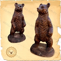 парковая фигура из стеклопластика под бронзу