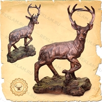 фигуры под бронзу из пластика на заказ