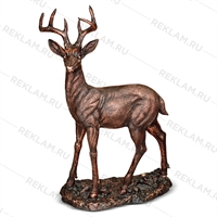 бронзовая скульптура оленя купить