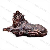 бронзовая скульптура льва купить 