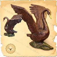 парковая скульптура под бронзу