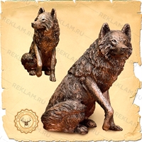 парковая скульптура под бронзу