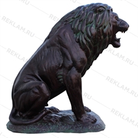 бронзовая фигура льва купить