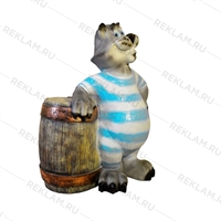 объемная скульптура из пластика