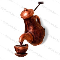 бронзовые вывески для кафе купить