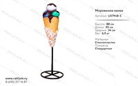 рекламный стоппер фигура мороженое малое U07948-S