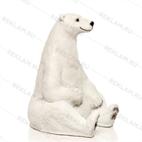 фигуры для зоопарка белый медведь